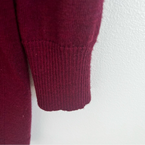 Eileen Fisher Sweater Mock Turtleneck Fine Merino Wool Tunic seasonal oversized - Picture 6 of 7